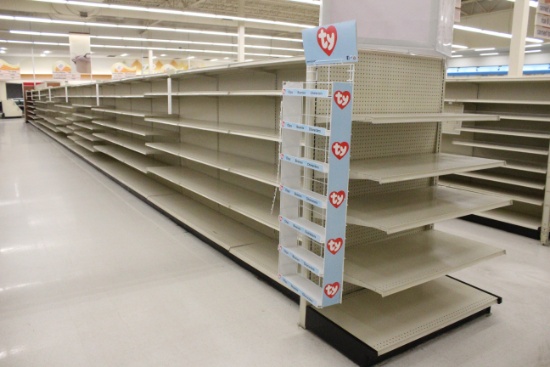 88' Of Lozier Gondola Shelving