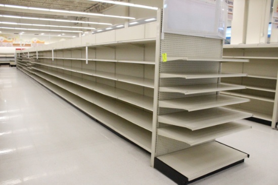 88' Of Lozier Gondola Shelving