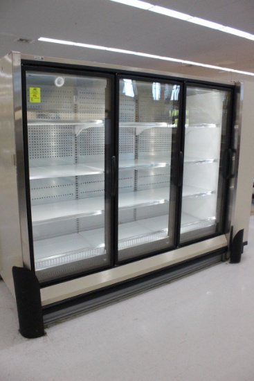2008 Hussmann Three Door Low Temp Case