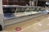 20' Run Of 2008 Hussmann Curved Glass Deli Cases