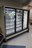 2008 Hussmann Three Door Low Temp Case