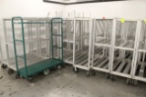 4' Aluminum Cooler Carts