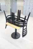 Wooden Tables W/ (2) Chairs Each