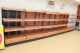 19' Of JSI Store Fixtures Bakery Wall Shelving