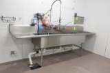 John Boos Stainless Steel Three Compartment Sink