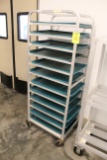 Channel Rack W/ Plastic Trays