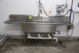 John Boos Stainless Steel Three Compartment Sink