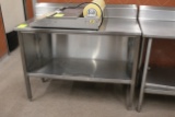 John Boos 4' Stainless Steel Table