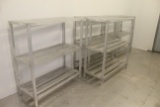 4' Aluminum Freezer Racks