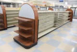 48' Of Lozier Gondola Shelving