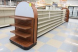 20' Of Lozier Gondola Shelving