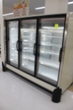 2008 Hussmann Three Door Low Temp Case