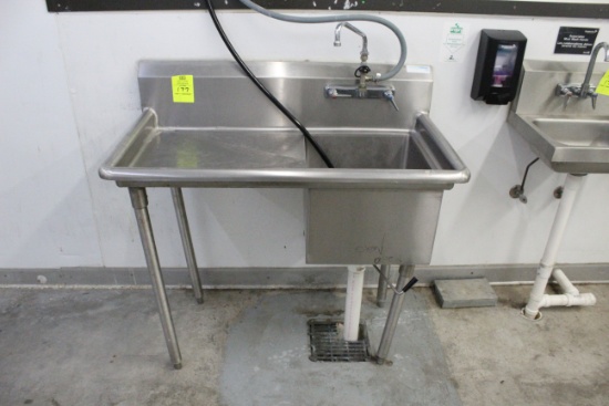 Stainless Steel Single Basin Sink