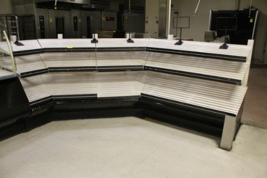Corner Wrapped Bakery Shelving