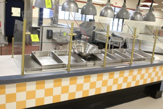 Barker 101" 7 Well Food Warmer