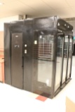 Barker Floral Box W/ Three Glass Doors
