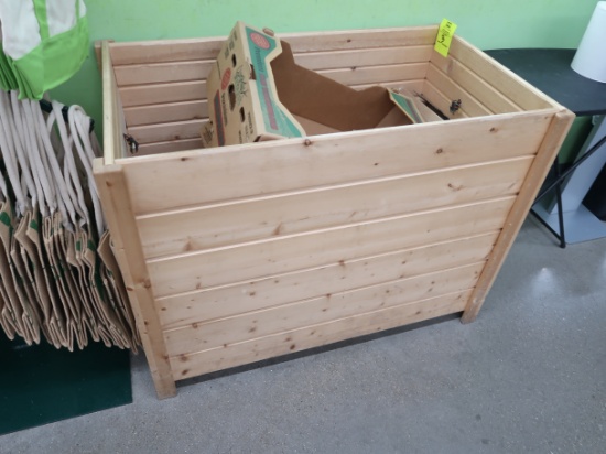 wooden crate