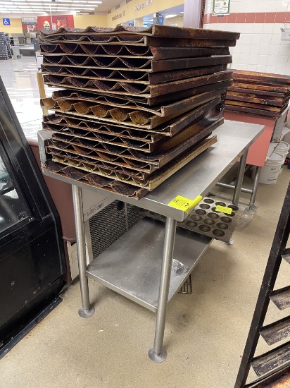 Stainless steel table