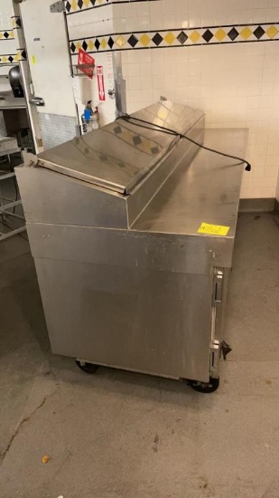 Traulsen refrigerated prep table