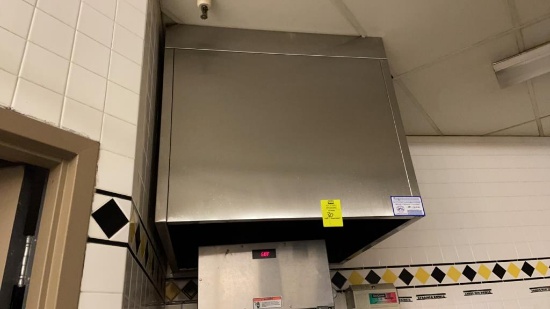 Steam exhaust hood