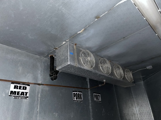 Coil in Meat Walk In and 2 In Prep Room