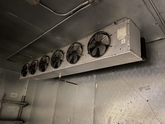 6 fan Hussmann coils dairy box