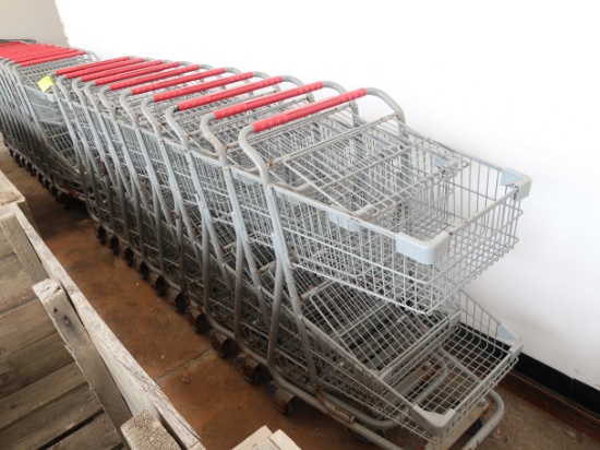 two-tier shopping carts