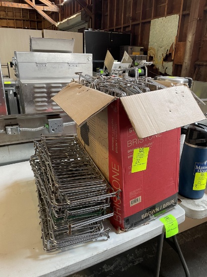 Large group of 24" Wire Shelves