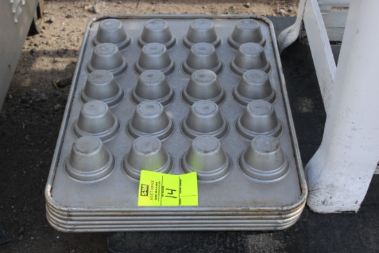 20 Hole Commercial Muffin Pans