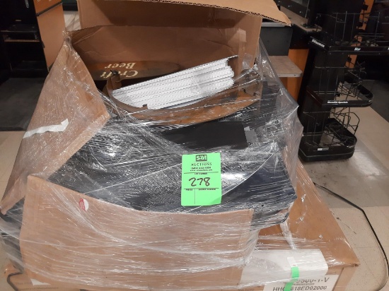 Box Of Assorted Signage