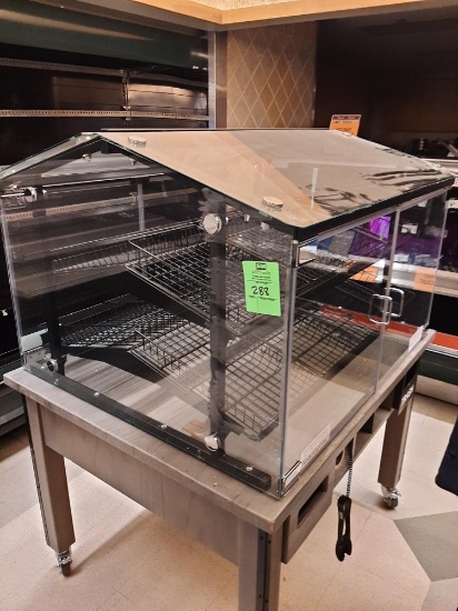 Portable Glass Door Dry Pastry Display