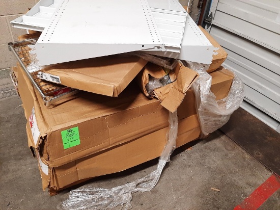 Pallet Of Assorted Shelves