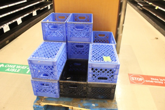 Pallet Of Plastic Crates