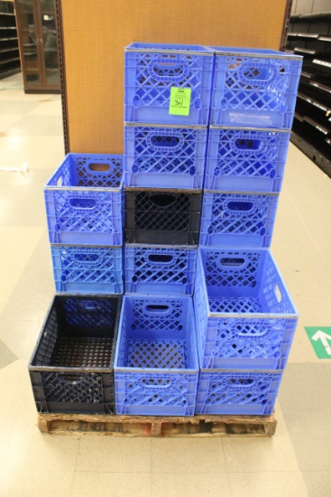 Pallet Of Plastic Crates