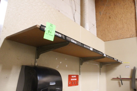 All Wall Shelves In Produce Prep Area