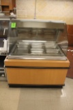 2007 Henny Penny 4' Hot Food Case W/ Millwork Stand