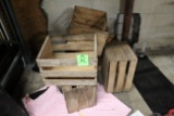 Group Of Wooden Crates