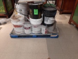Pallet Of Assorted Paint