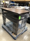 Pallet Of Wooden Nesting Tables