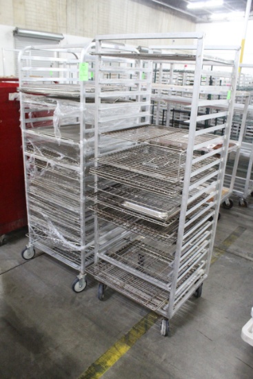 Channel Racks W/ Assorted Cooling Racks