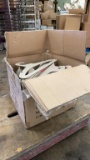 Boxes of cardboard hangers