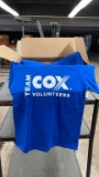 Box of Fed by Threads Cox Volunteers T Shirt