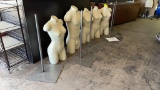Mannequins with stands
