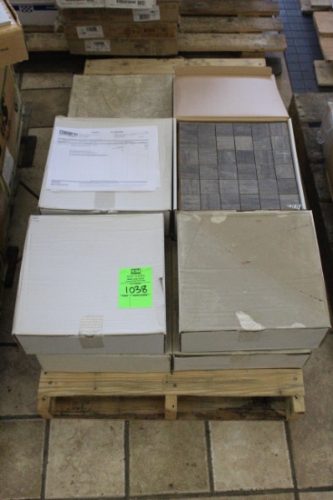 Pallet Of Unicom 12" x 12" 4 Brown Tile (106.6 SF)