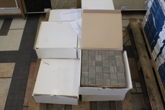 Pallet Of Unicom 12" x 12" 4 Brown Tile (106.6 SF)