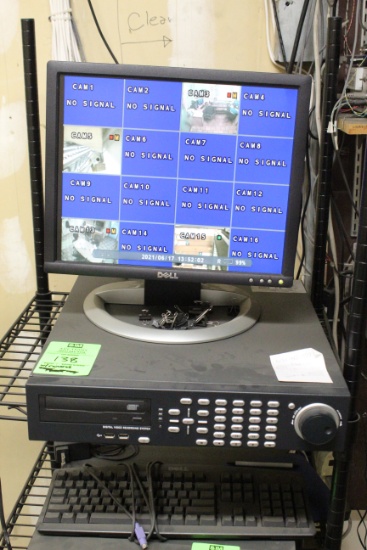Digital Video Recording System W/ Dell Monitor