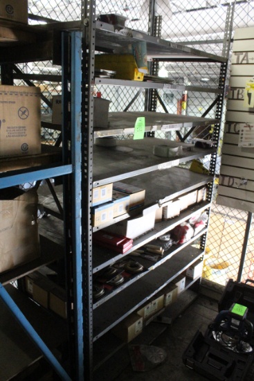 Heavy Duty Metal Racking And Contents