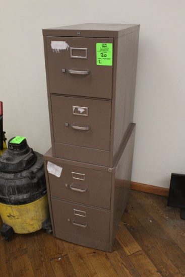 Assorted 2 Drawer File Cabinets