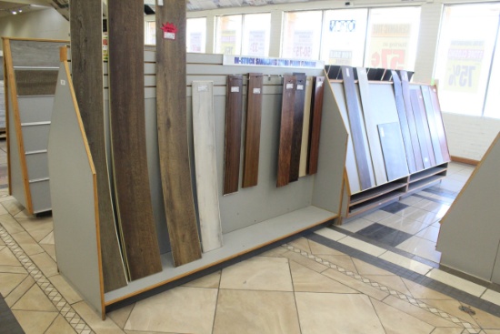 Double-Sided Flooring Merchandisers