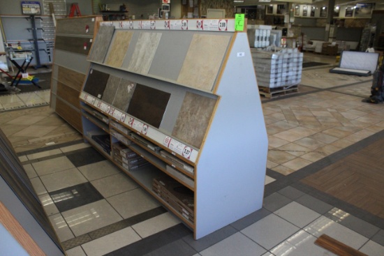 Double-Sided Flooring Merchandisers